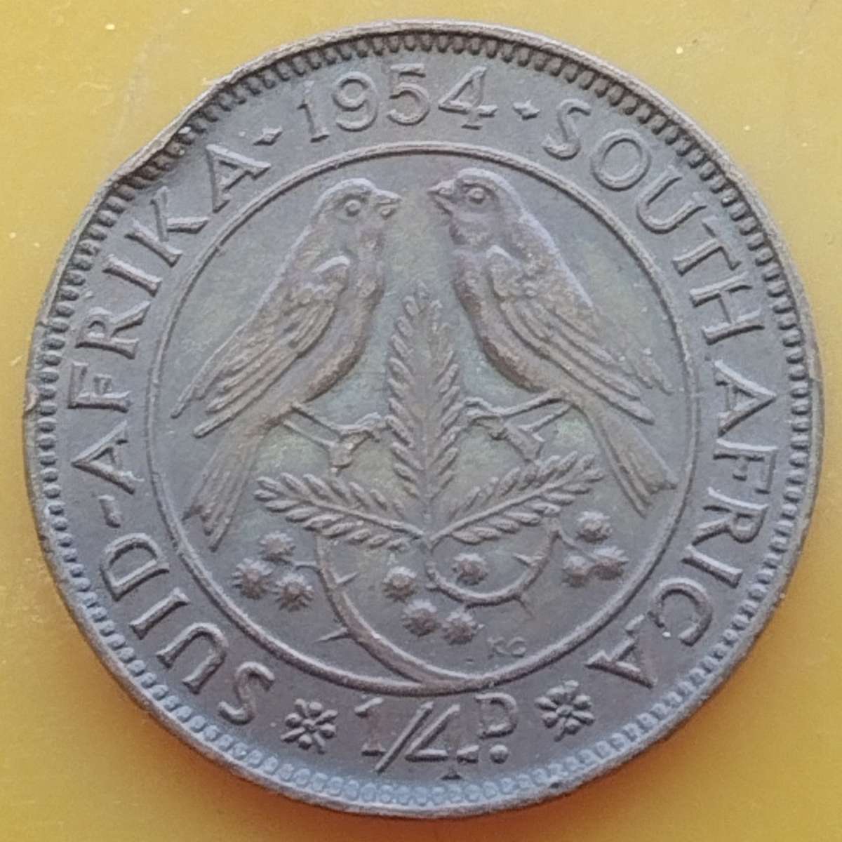 1954       QUARTER  PENNY  COIN        SA                       SUN16778~