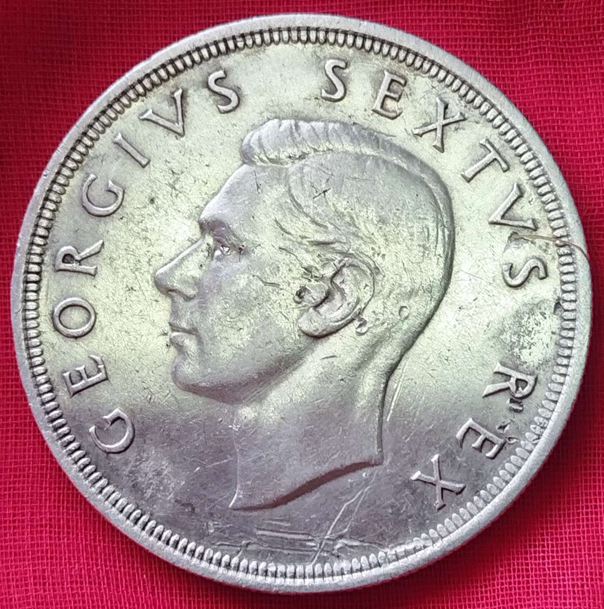 1951    5 SHILLING  COIN      (SILVER )             SUN16828