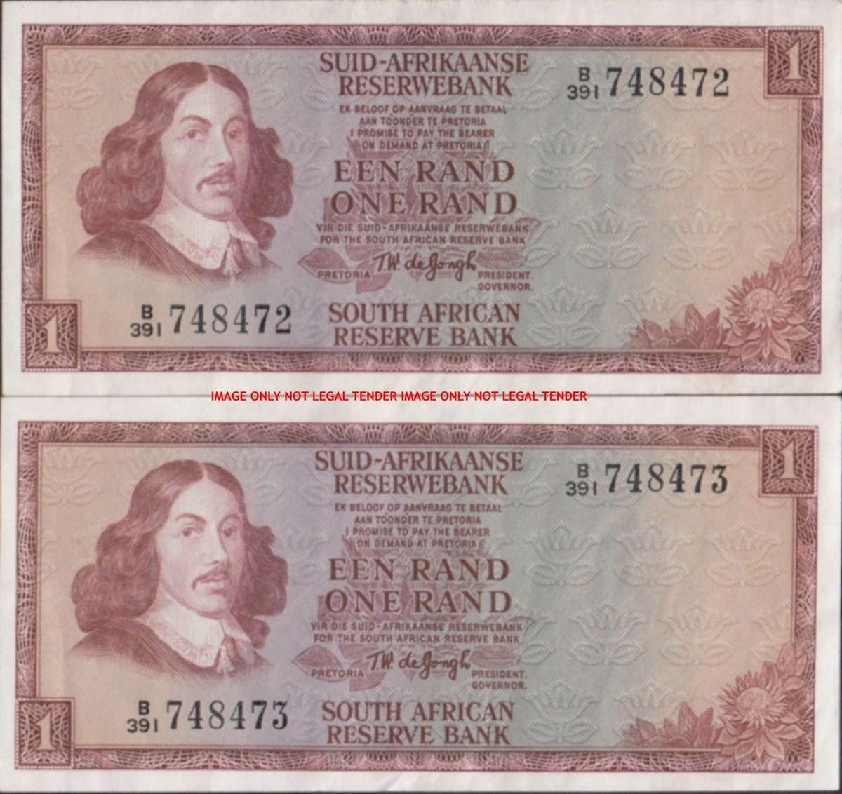 ***   TW DE JONGH   R1 Set  : Two Consecutive Notes   ***      SET043A