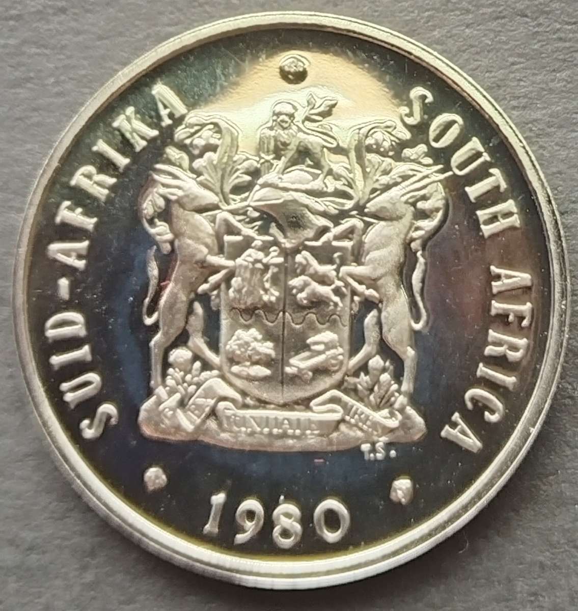 1980   20c   COIN  RSA                    SUN16949