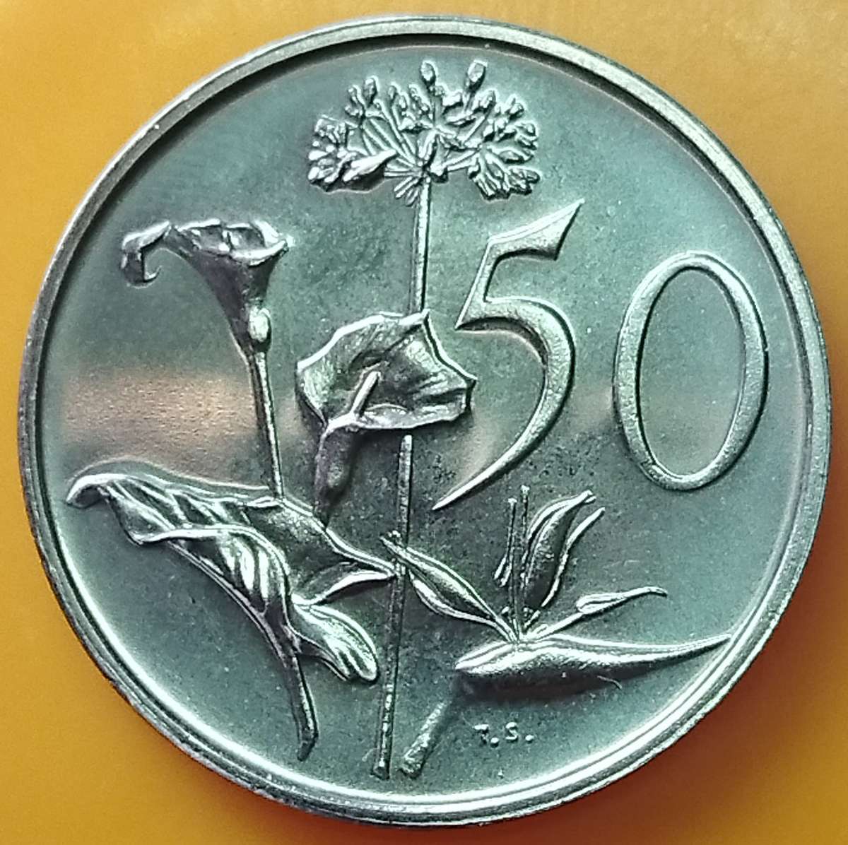 1980   50c   COIN  RSA                    SUN16958