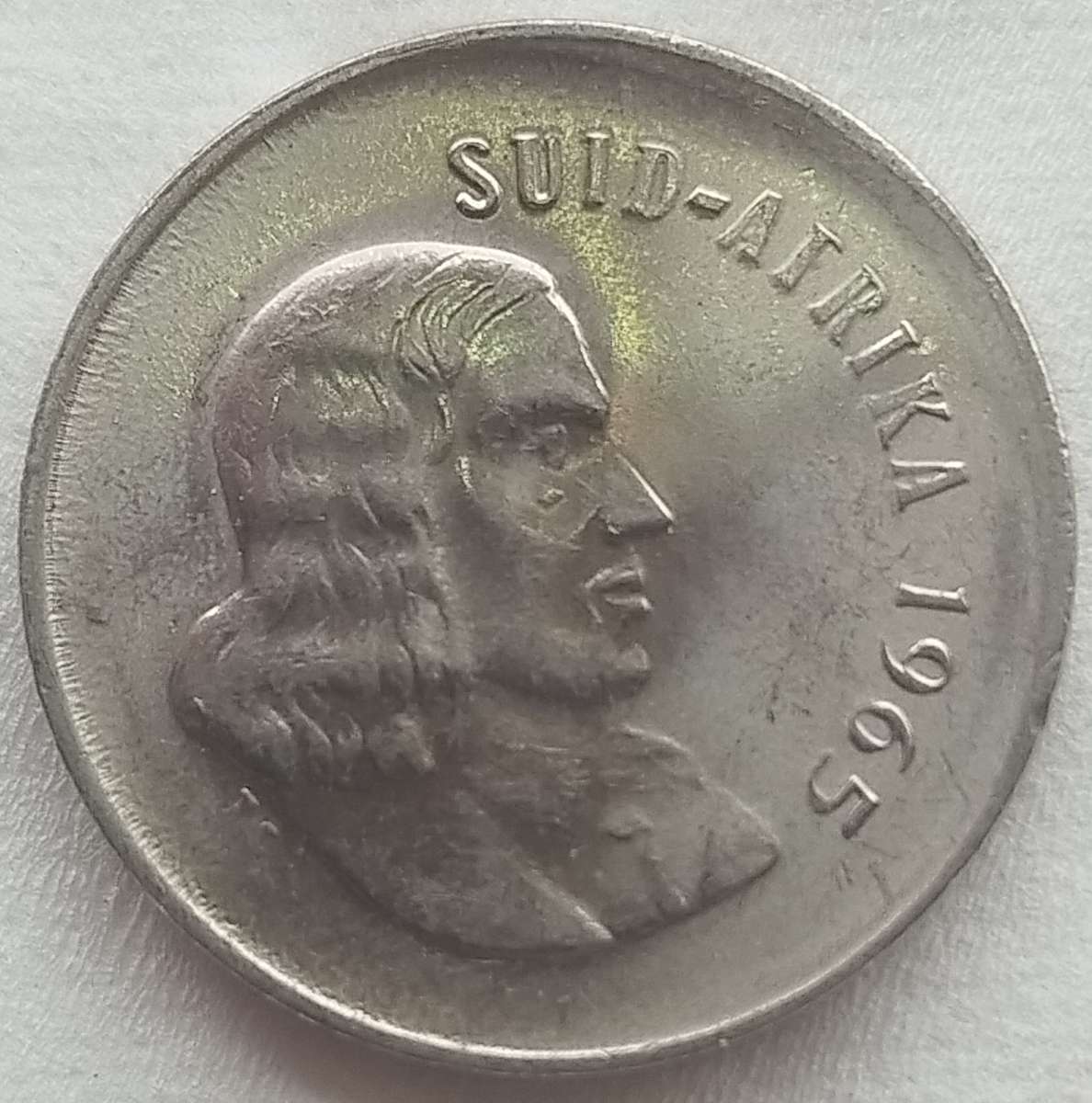 1965   5c   COIN   (Afrikaans)       SUN17131