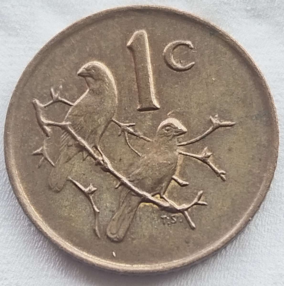 1987  1c   Coin     RSA           SUN17134