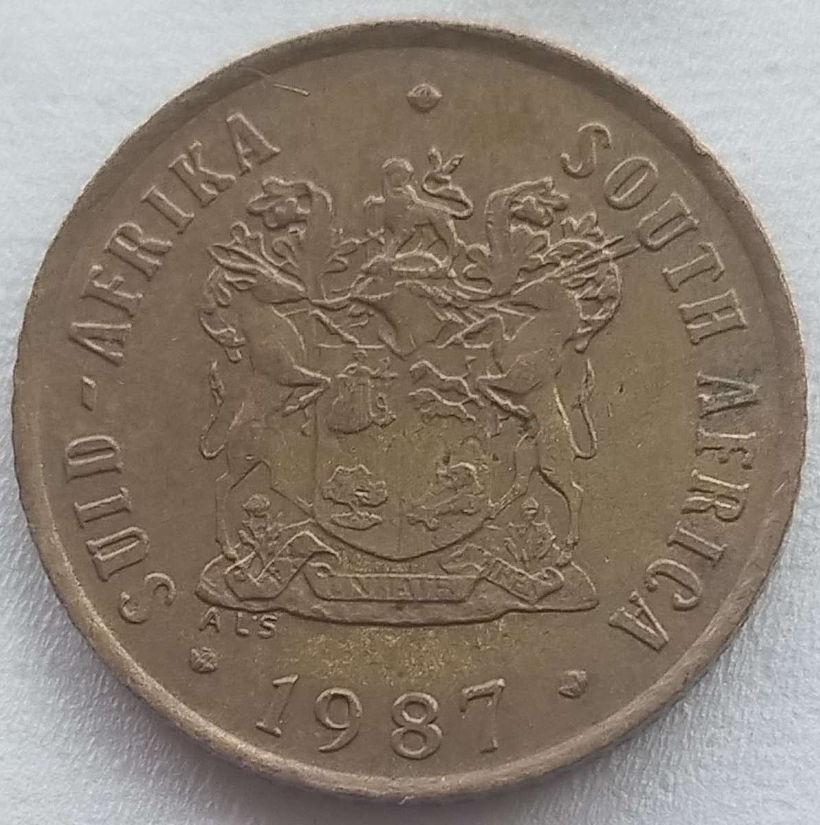 1987  1c   Coin     RSA           SUN17134