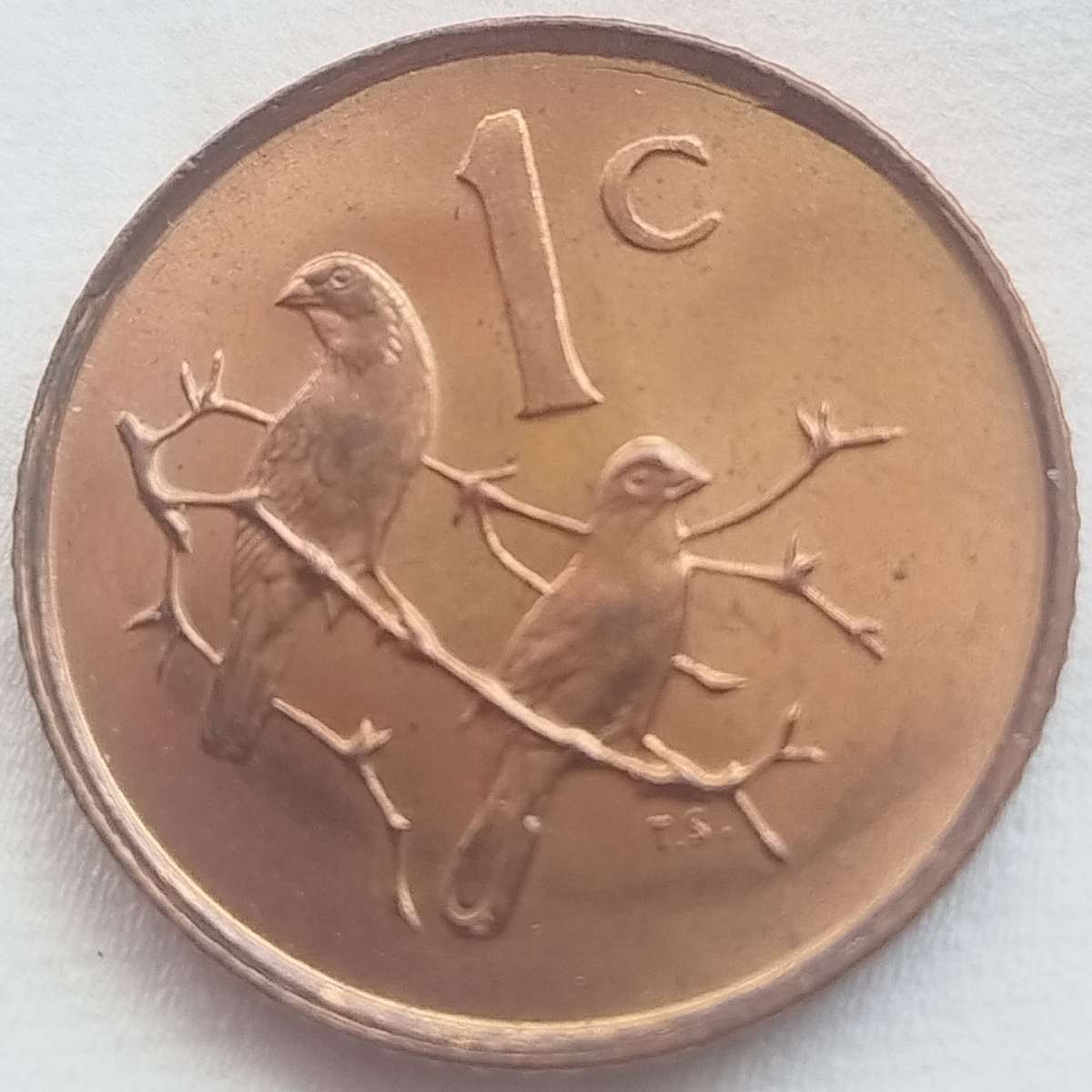 1968   1c   COIN   (Afrikaans)       SUN17139~