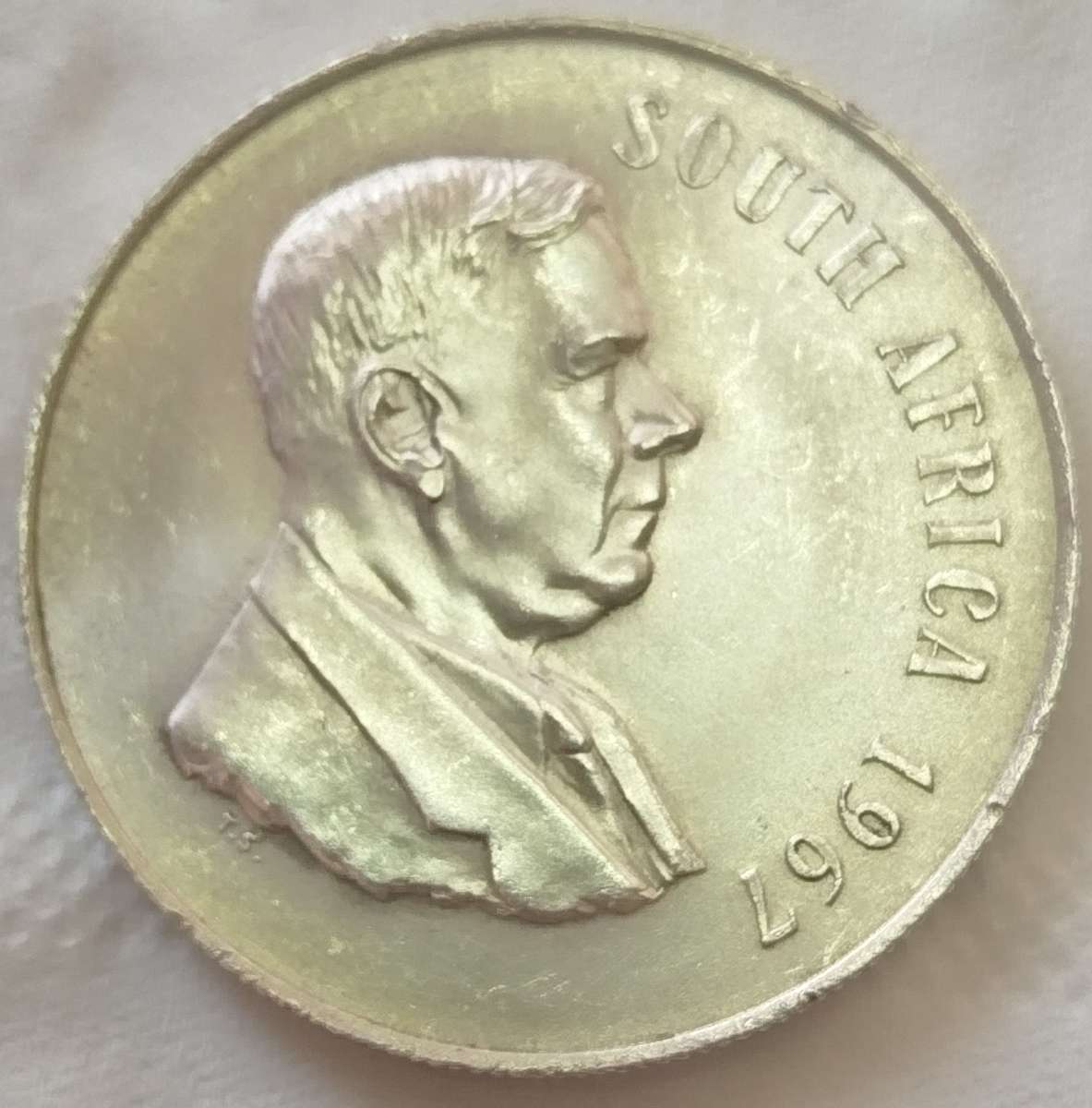 1967  SILVER   R1   COIN   (English)       SUN17151