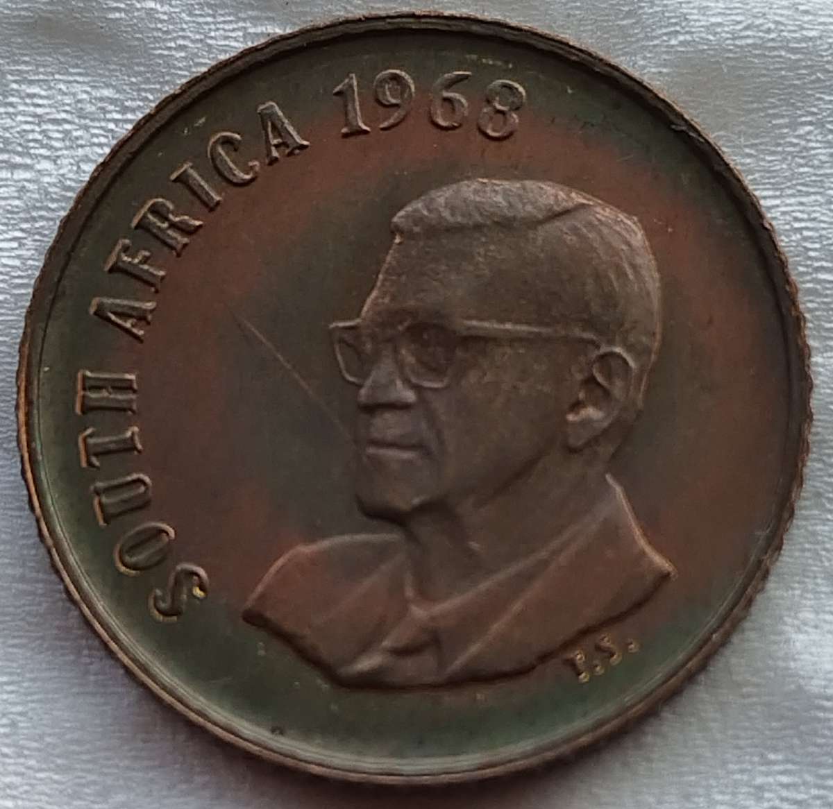 1968   1c   COIN   (English)       SUN17222~