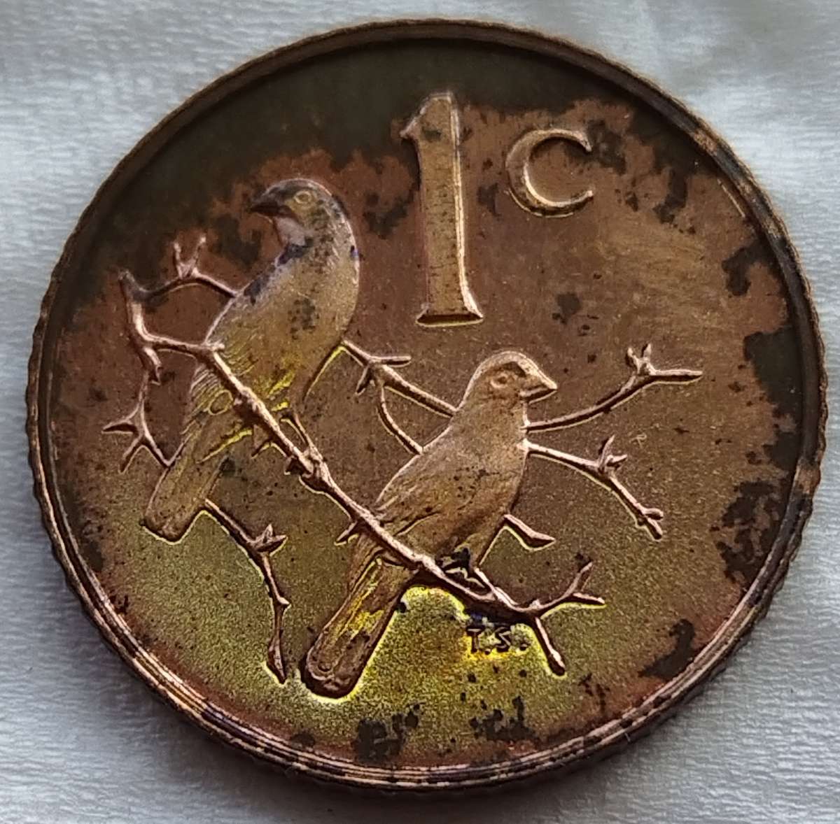1968   1c   COIN   (English)       SUN17222~