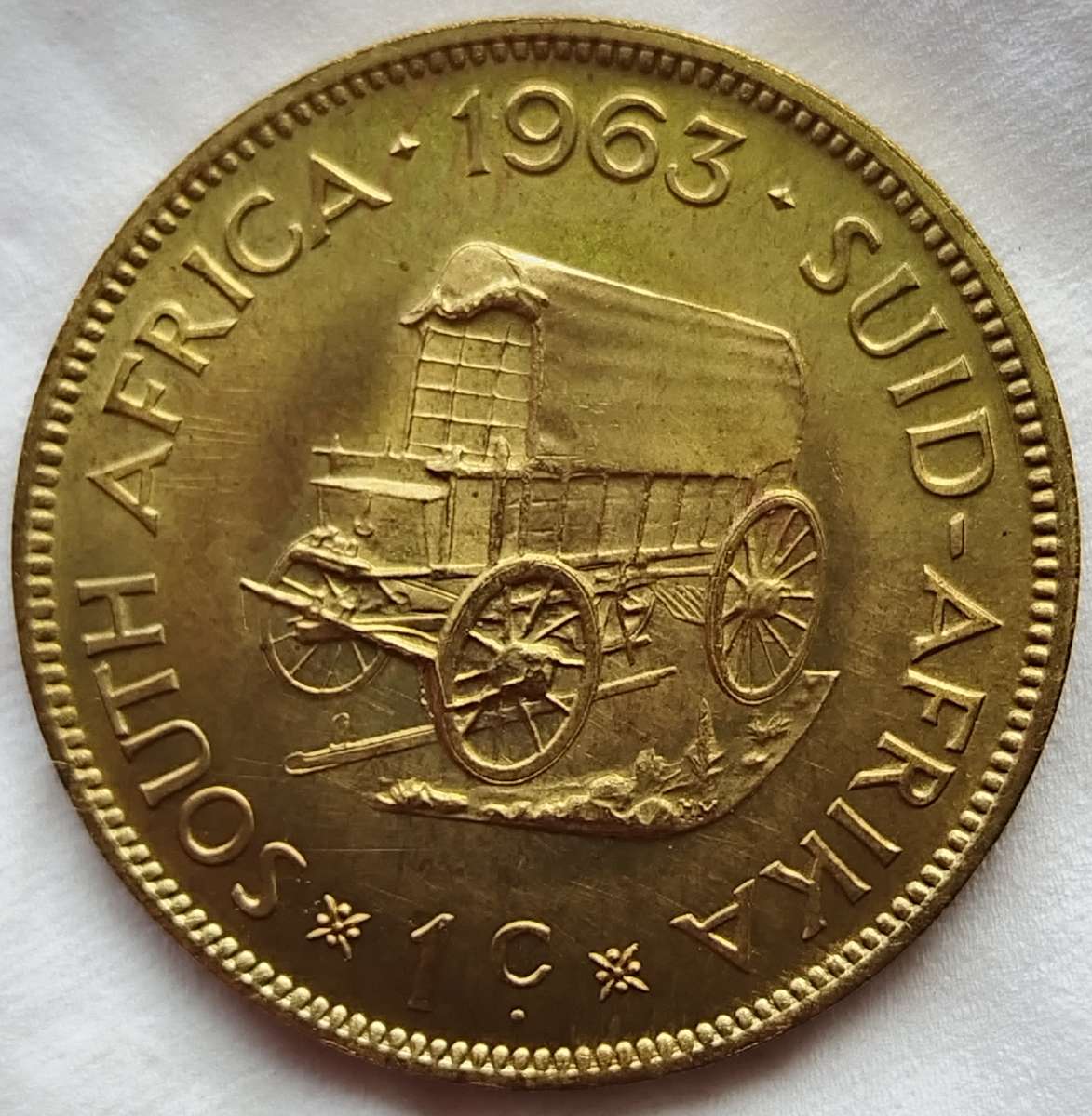 1963  1 CENT    (UNC /AUNC)  RSA       SUN17247