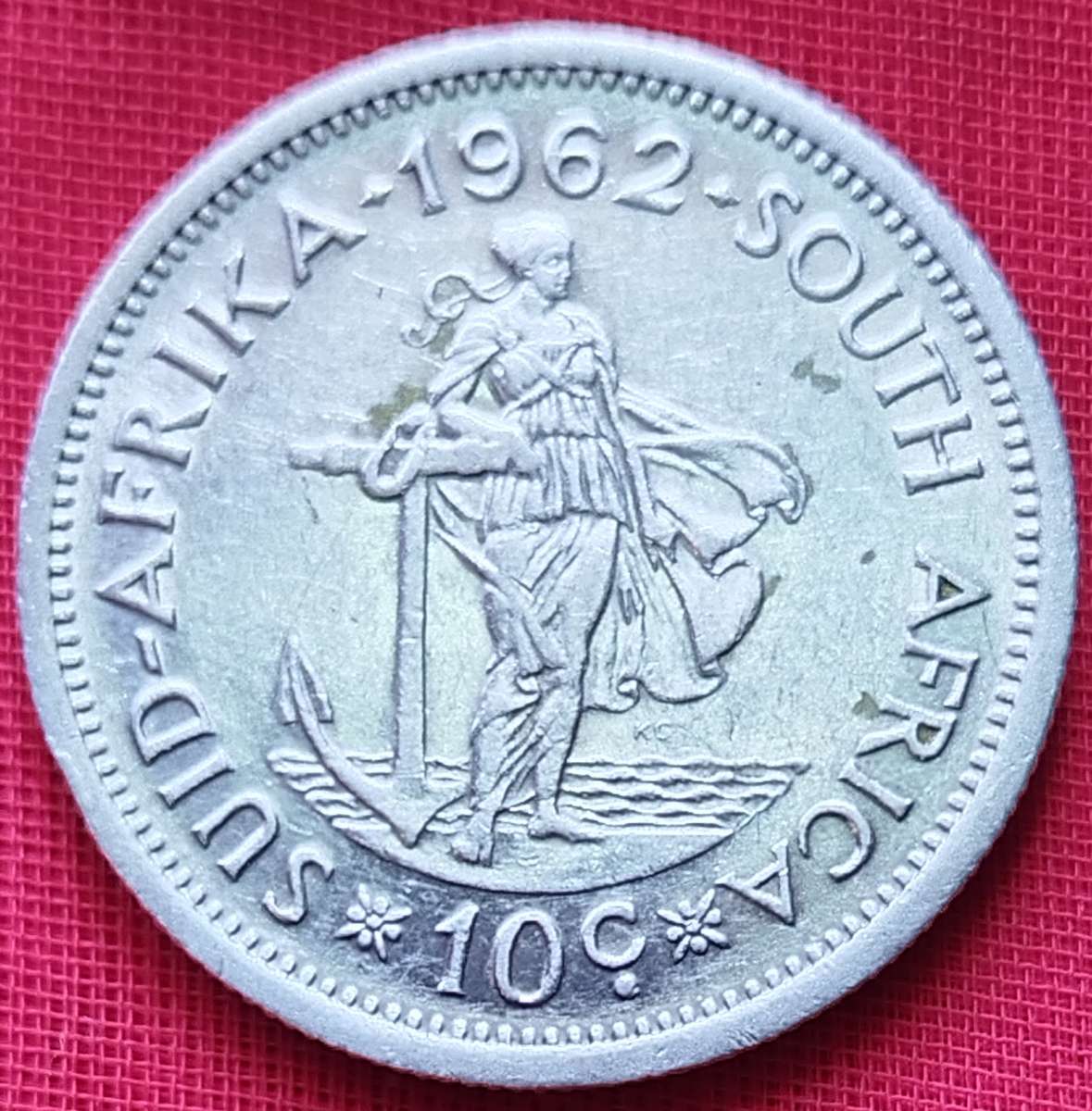 1962   10c   Coin        Silver (.500)        SUN17271