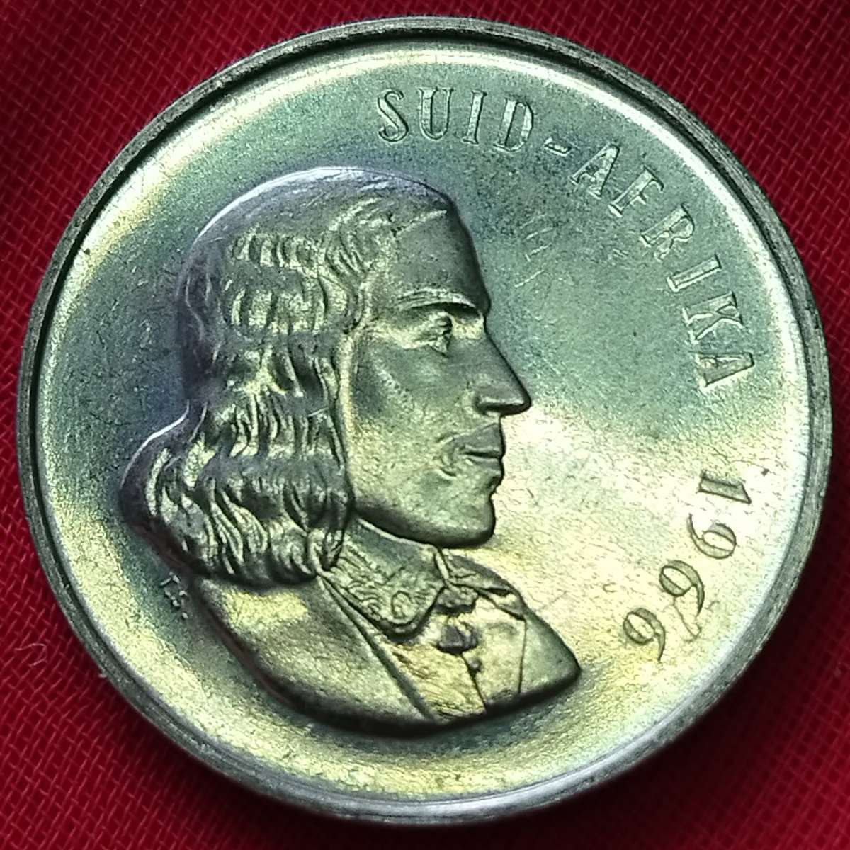 1966  20c   COIN   (Afrikaans)       SUN17317