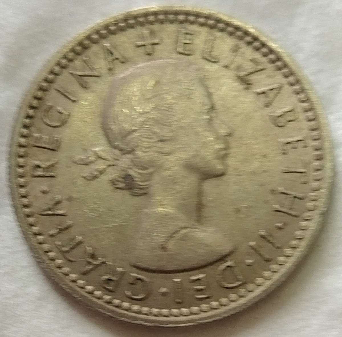1960 -   SIX PENCE Coin      United Kingdom         SUN17331
