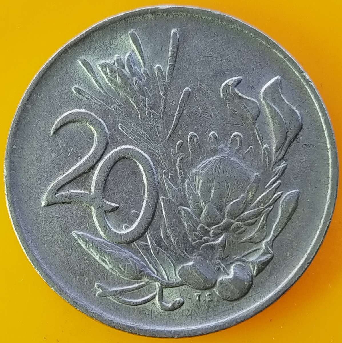1989   20c   COIN  RSA                    SUN17449