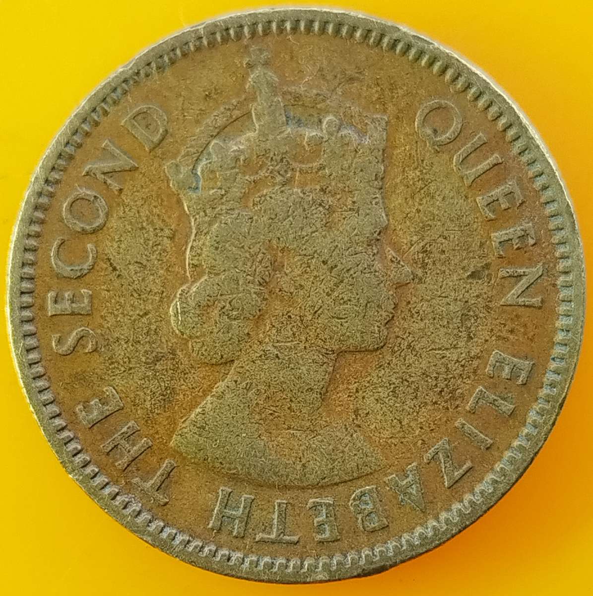 1960   TEN CENTS COIN       HONG KONG                      SUN17458