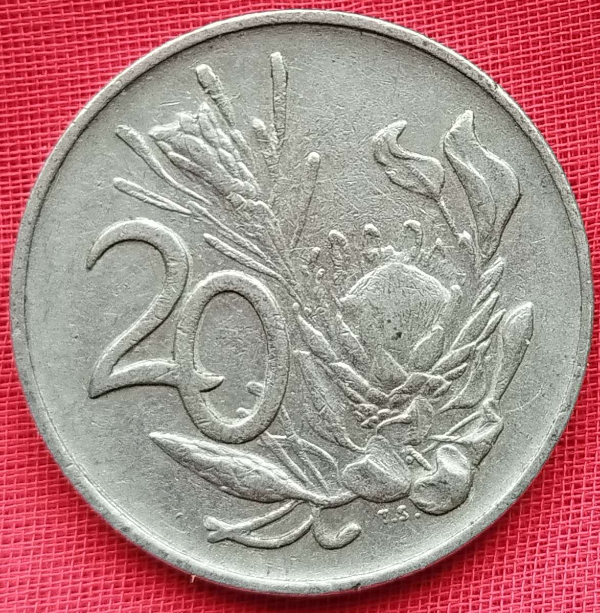 1978  20c   Coin     RSA           SUN17467