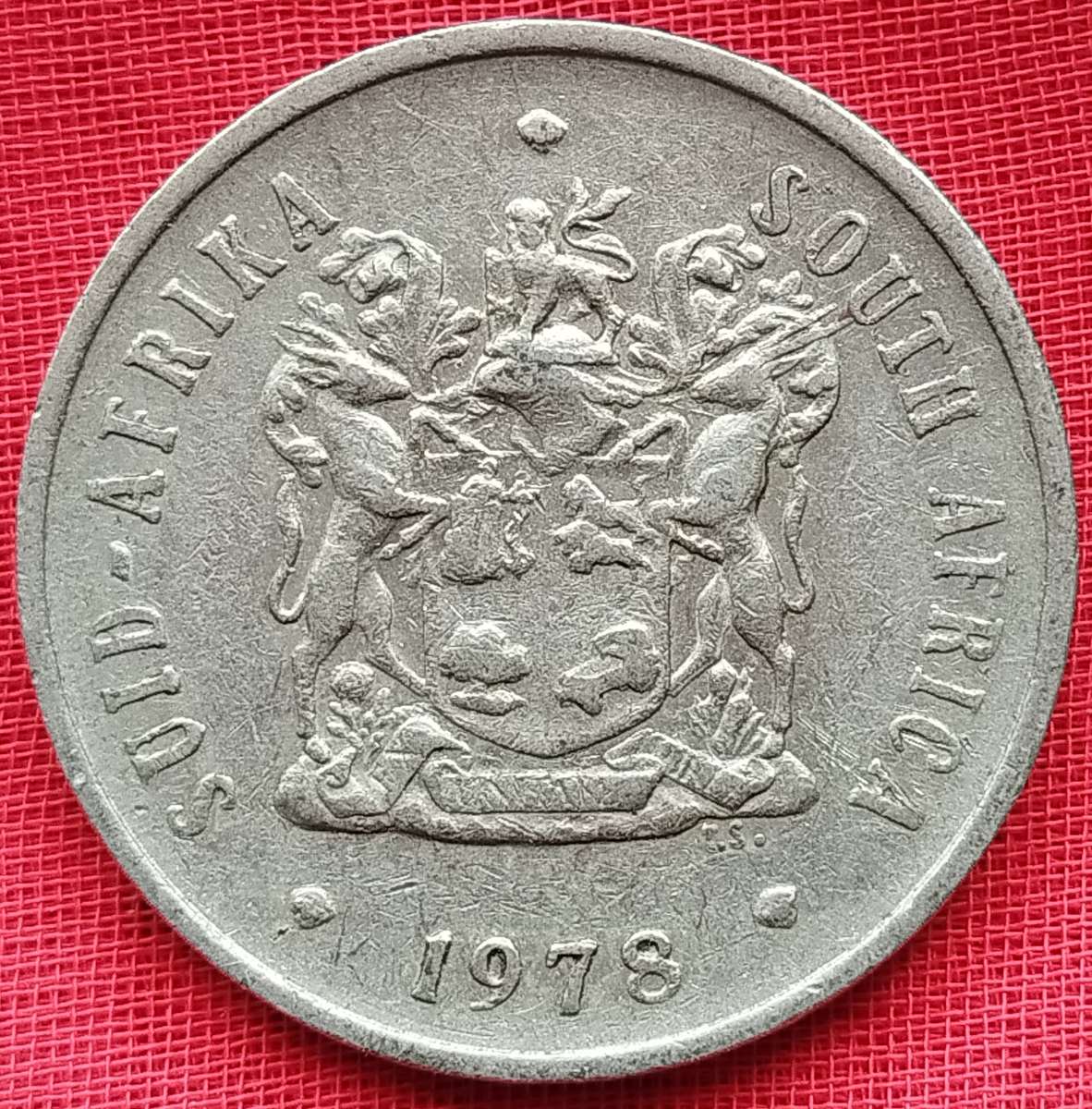 1978  20c   Coin     RSA           SUN17467