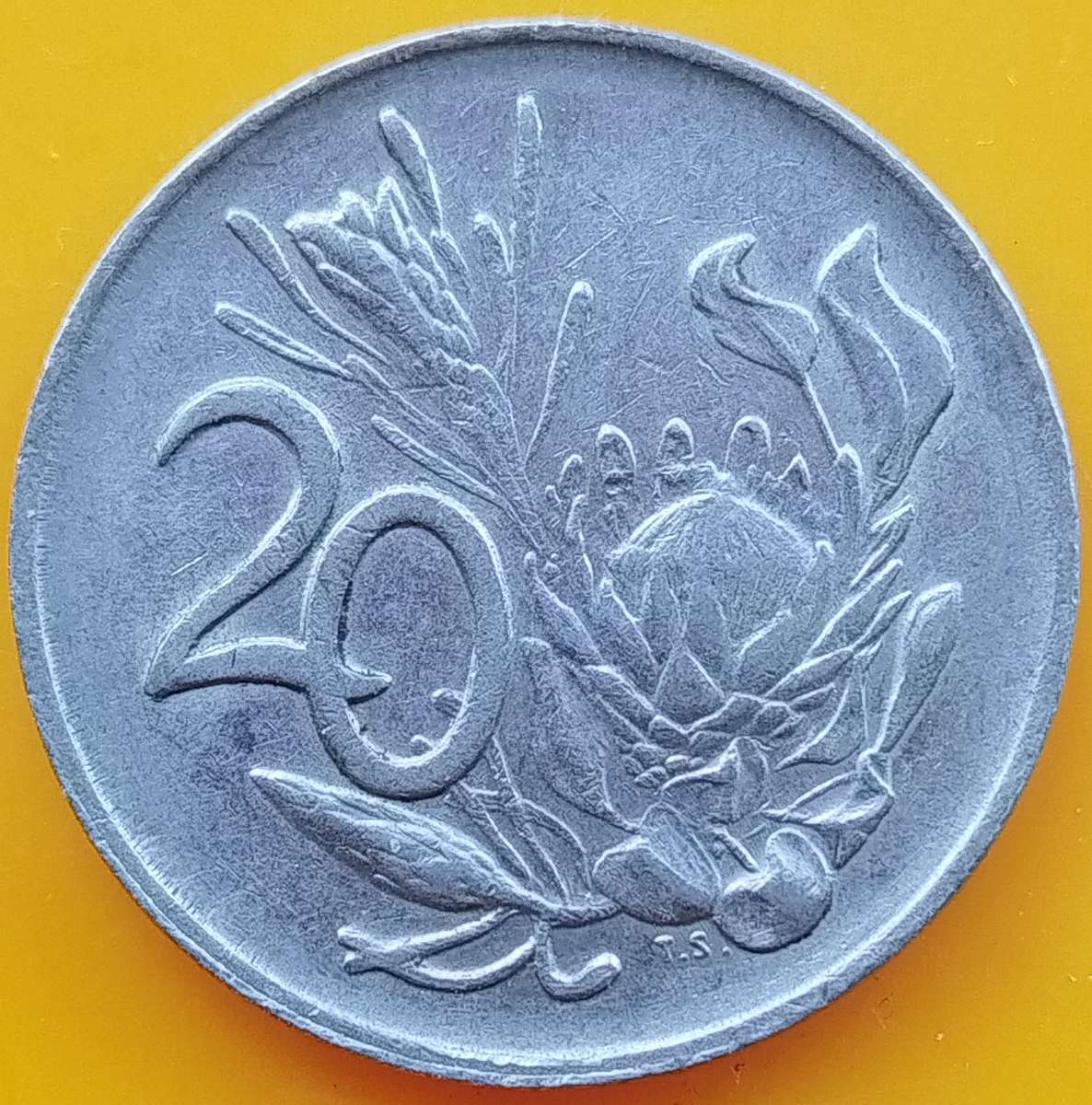 1985   20c   Coin    RSA         SUN17482