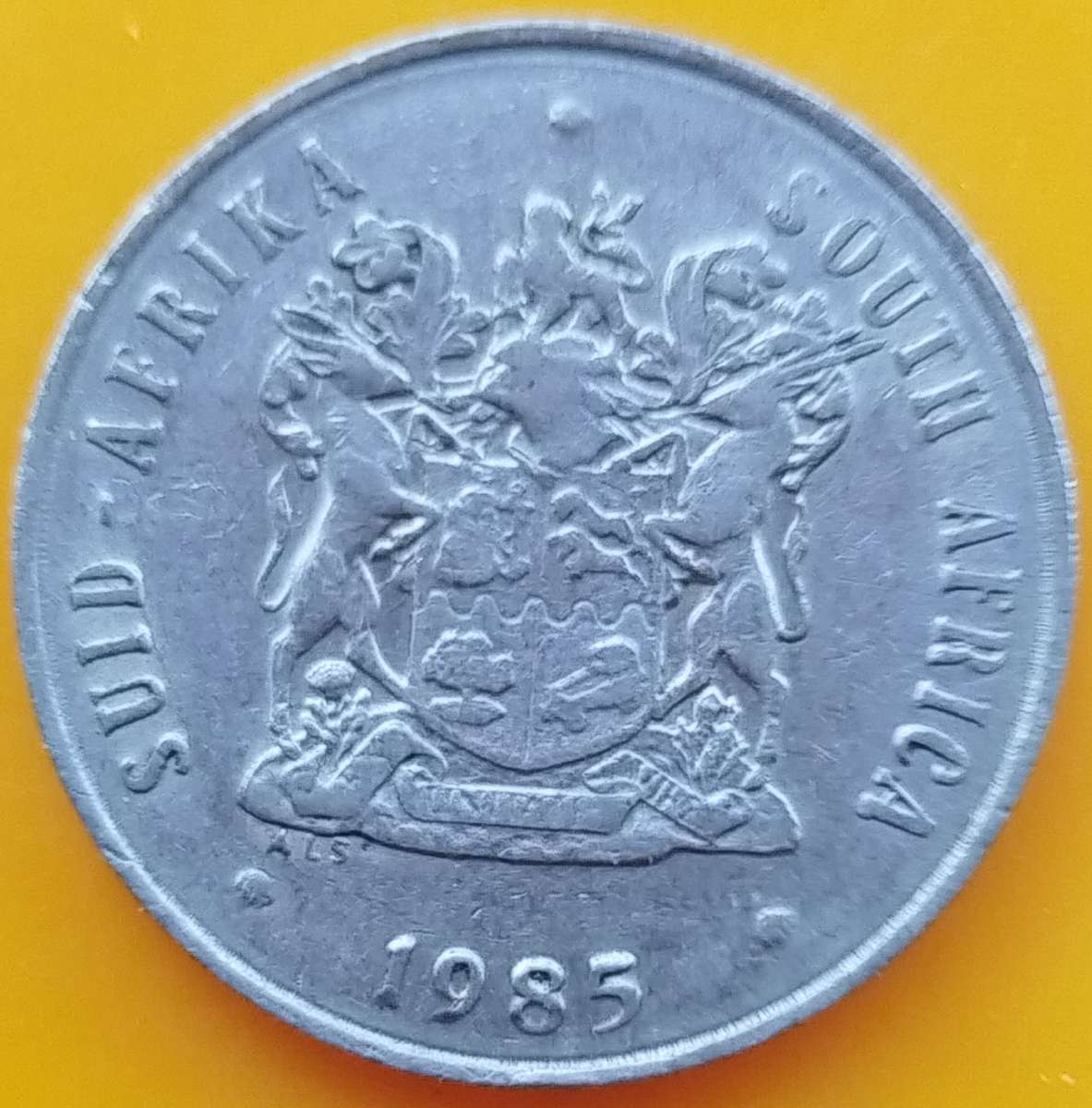 1985   20c   Coin    RSA         SUN17482
