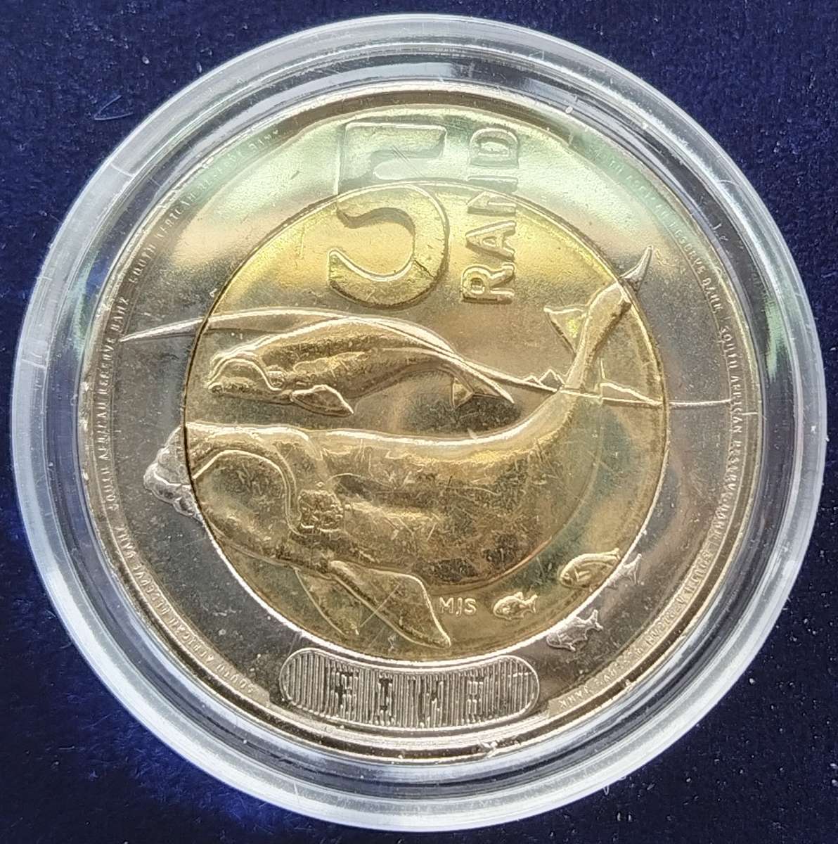 2023   RSA   R5 COIN  IN CAPSULE     SUN17525