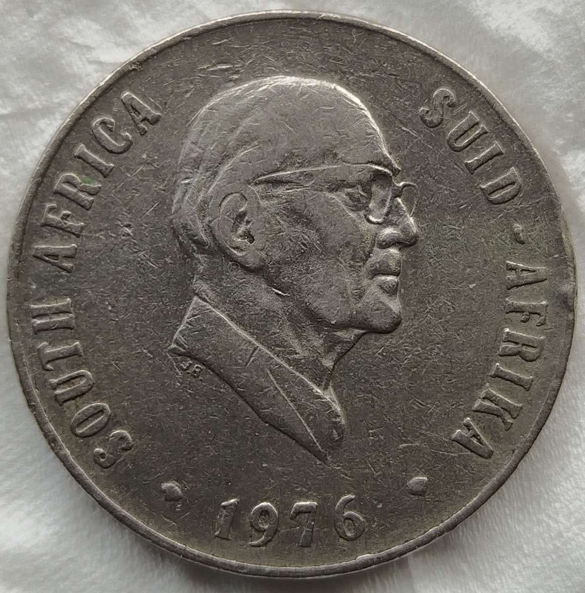 1976   50c   COIN  RSA                    SUN17537