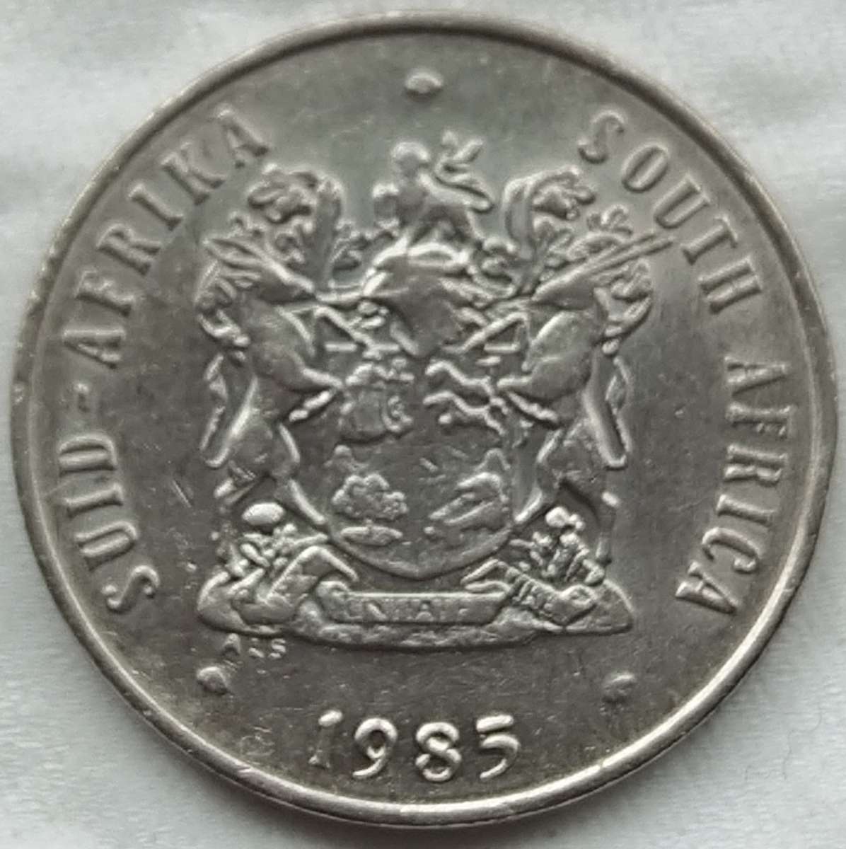 1985   20c   Coin    RSA         SUN17578~