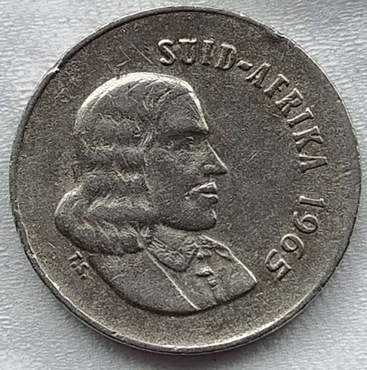 1965   5c   COIN   (Afrikaans)       SUN17580~