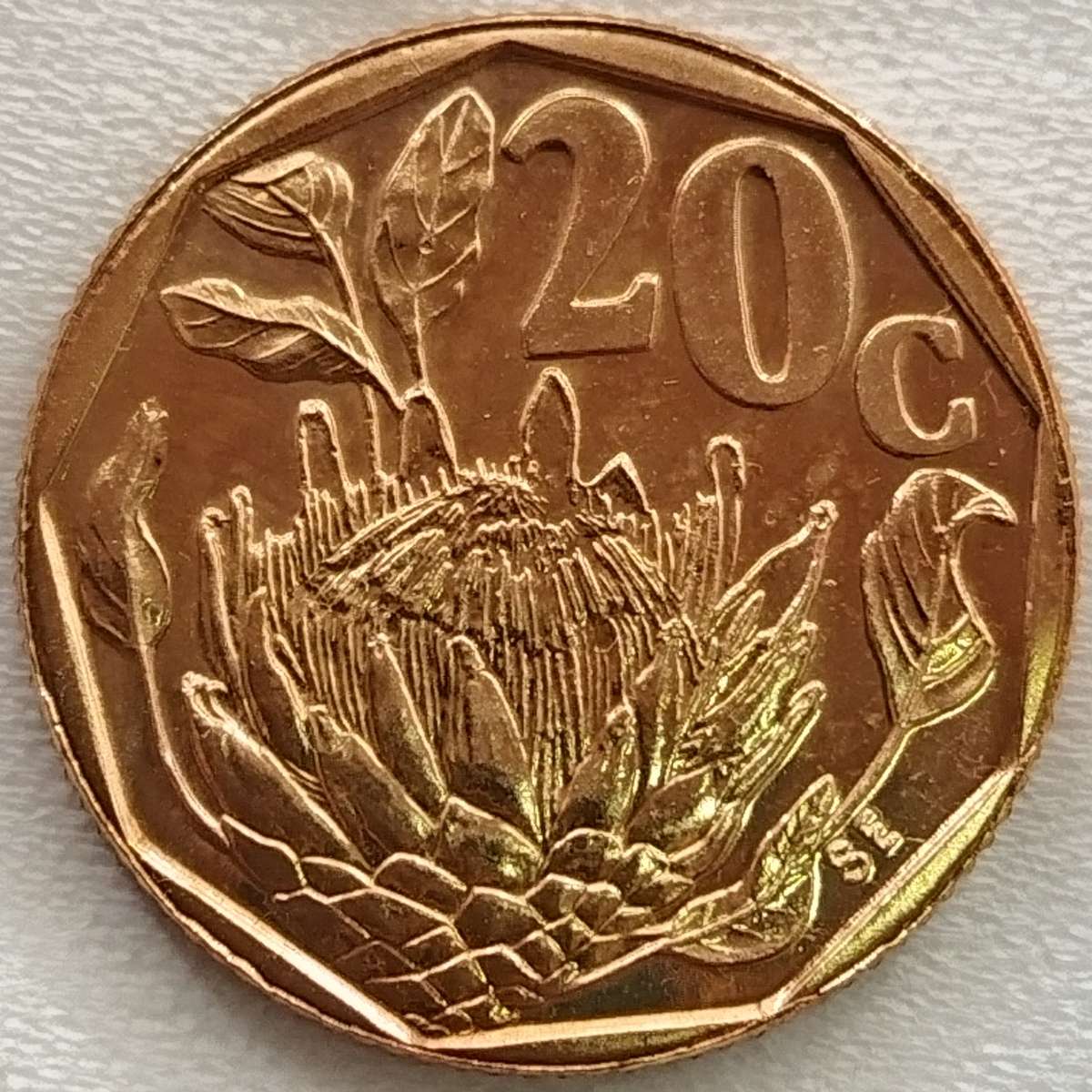 1992   20c   COIN  RSA                    SUN17663