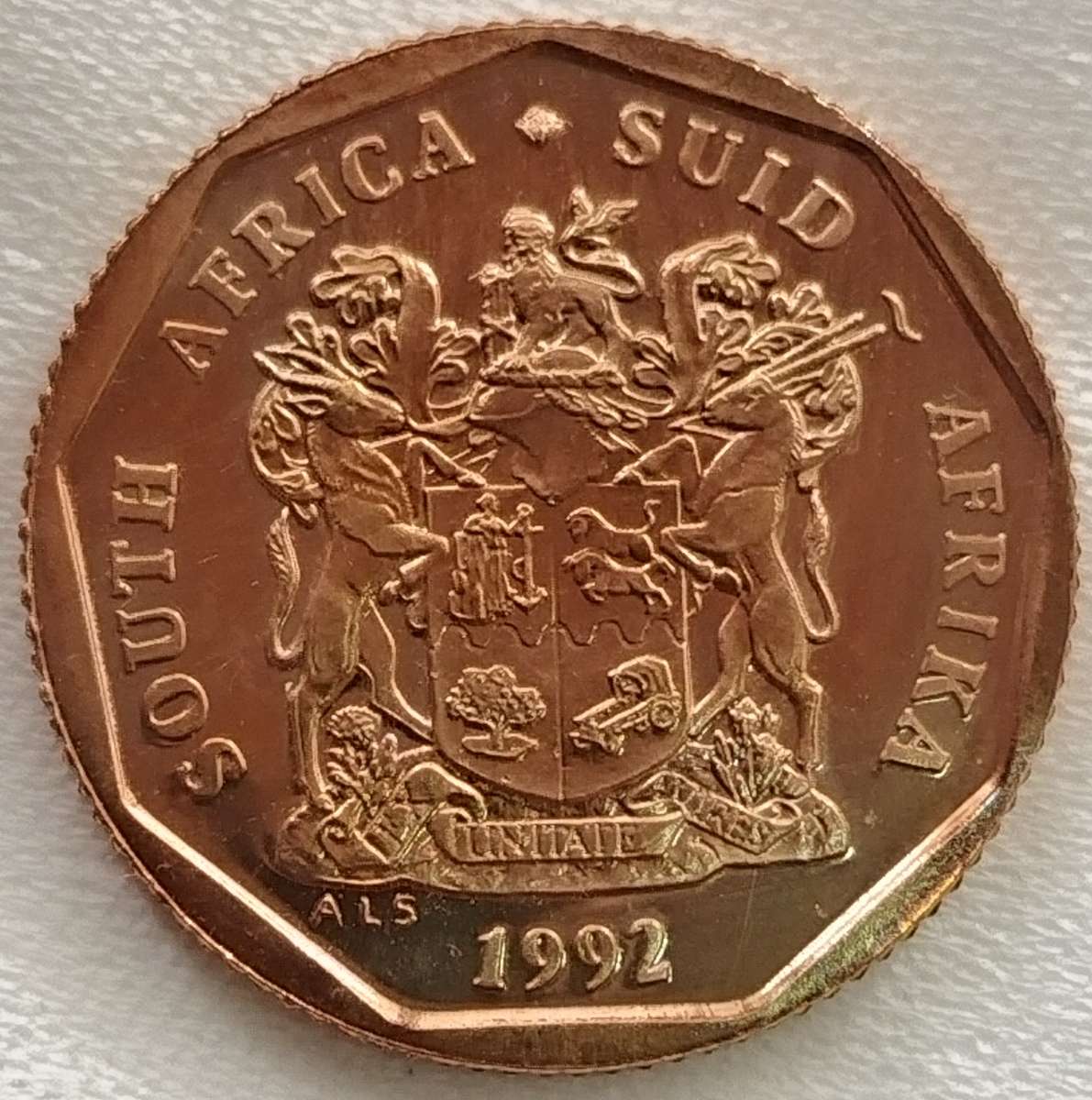 1992   20c   COIN  RSA                    SUN17663