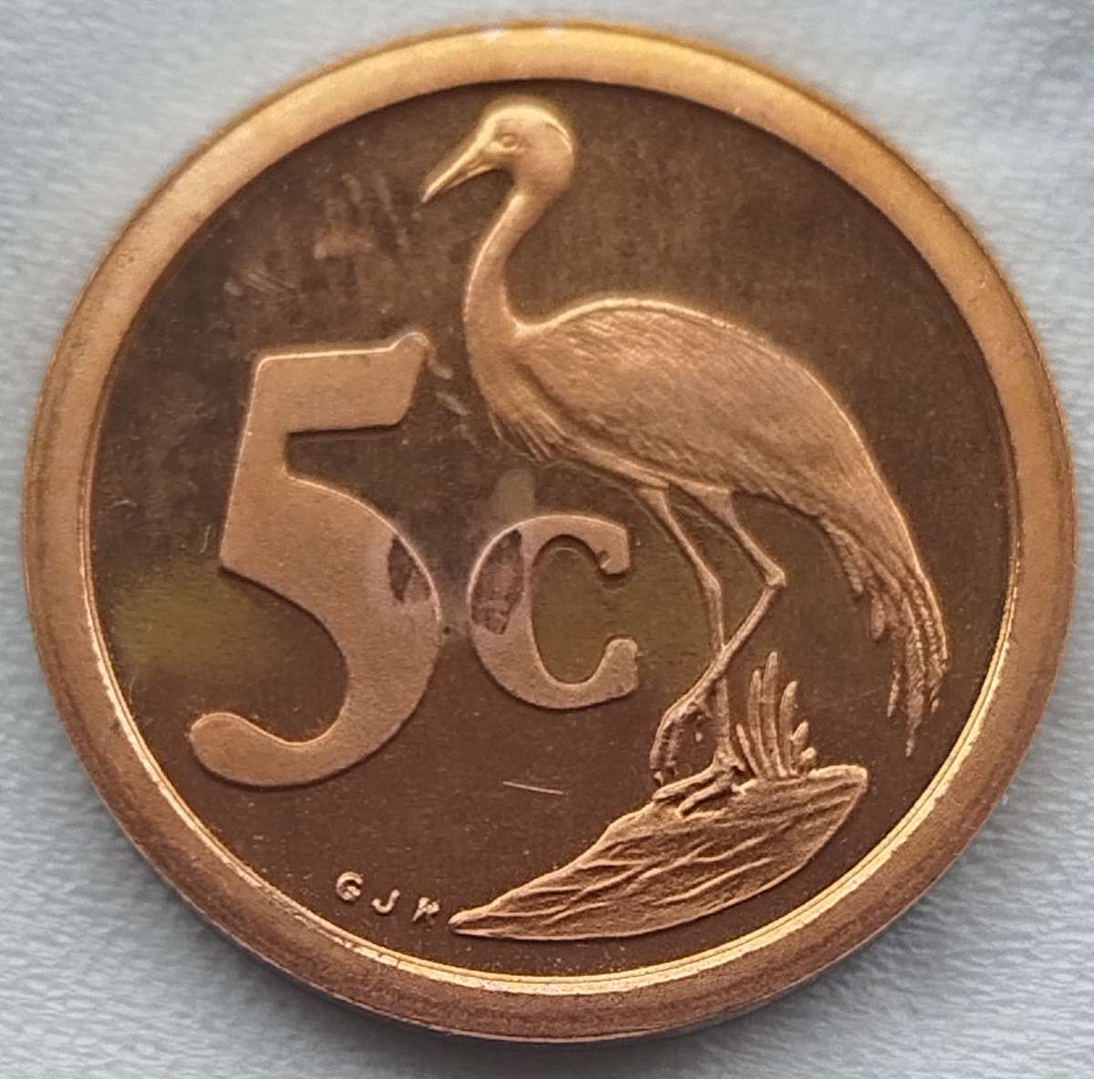 1993   5c  COIN    RSA                      SUN17678