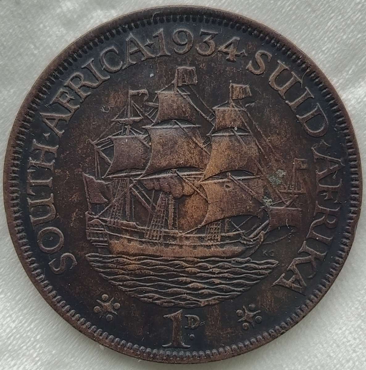 1934     PENNY  COIN        SA                       SUN17701