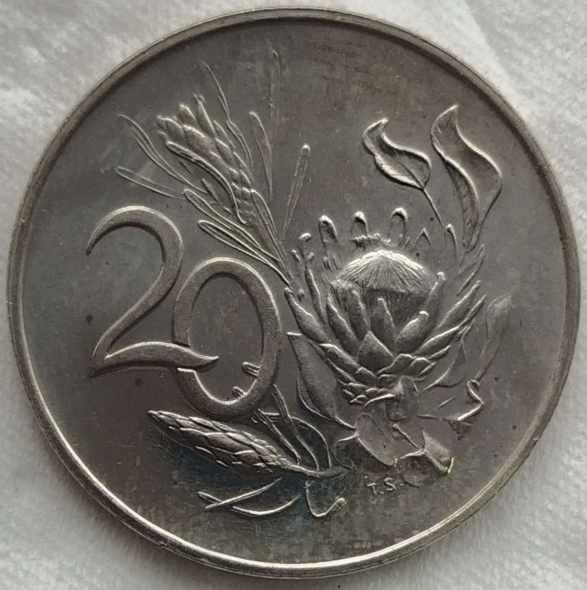 1967   20c   COIN   (Afrikaans)       SUN17703