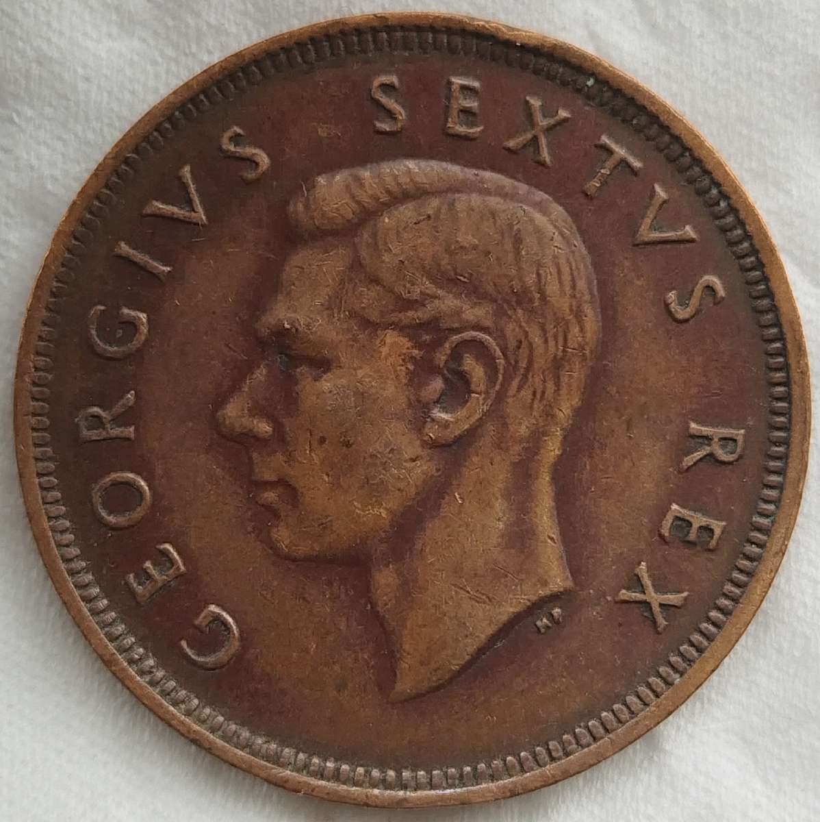 1952     PENNY  COIN        SA                       SUN17711