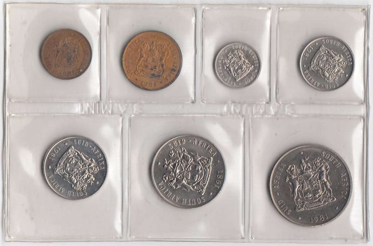 1981 MINT PACK UNC  SEALED FROM MINT      RSA