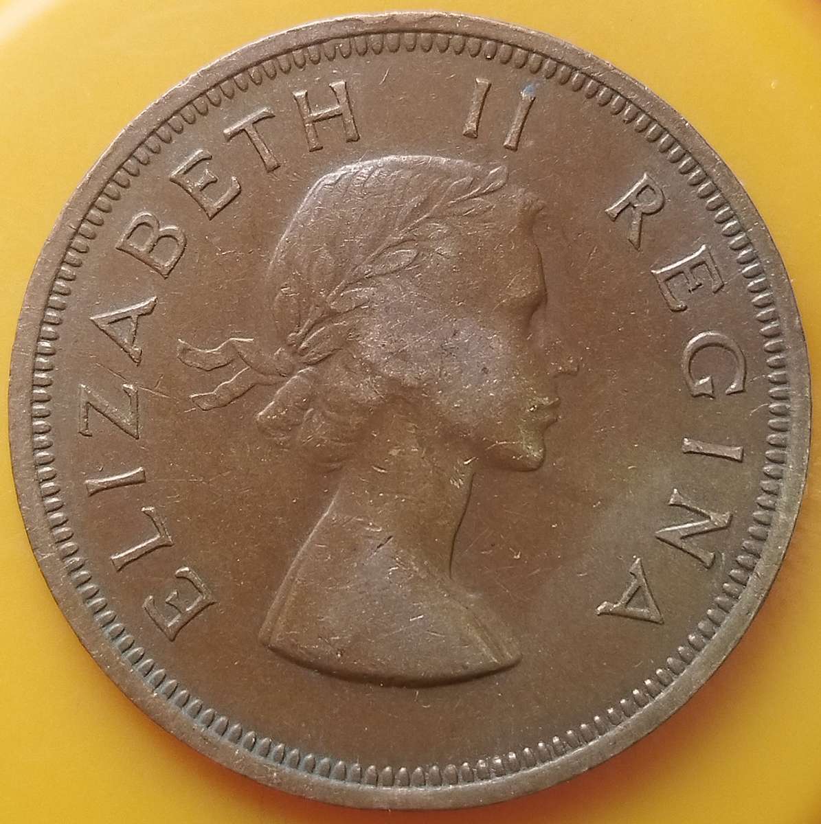 1957    PENNY  COIN        SA                       SUN17771