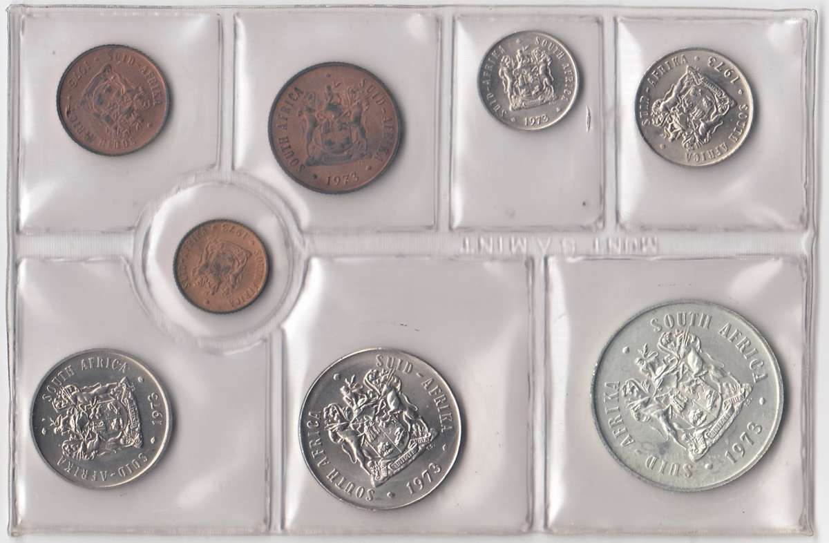 1973 MINT PACK UNC WITH SILVER R1 COIN       1973-022