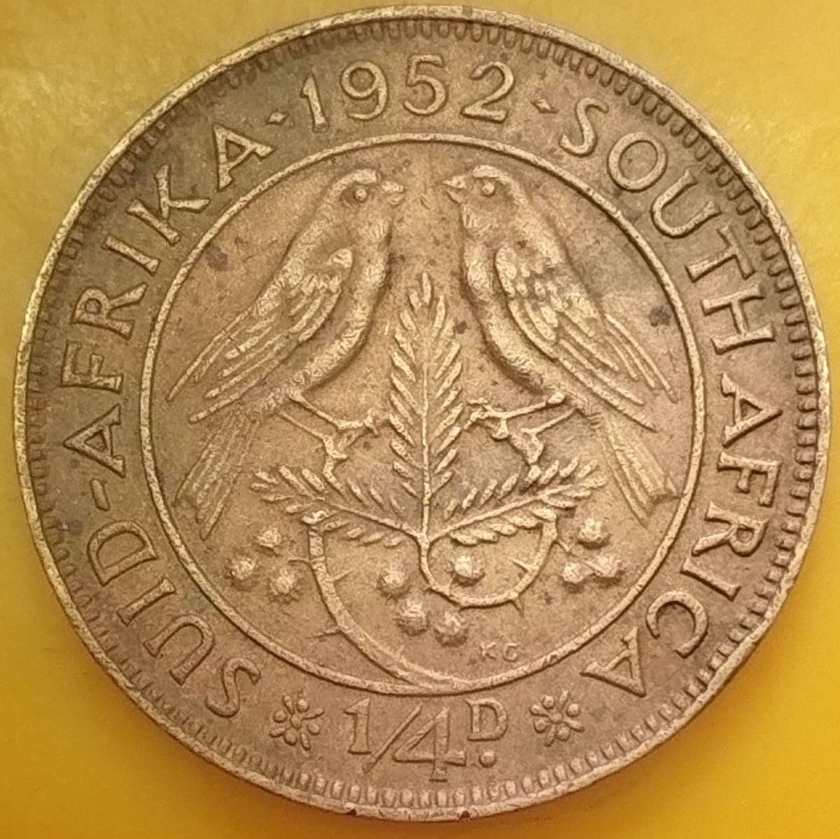 1952       QUARTER  PENNY  COIN        SA                       SUN17869