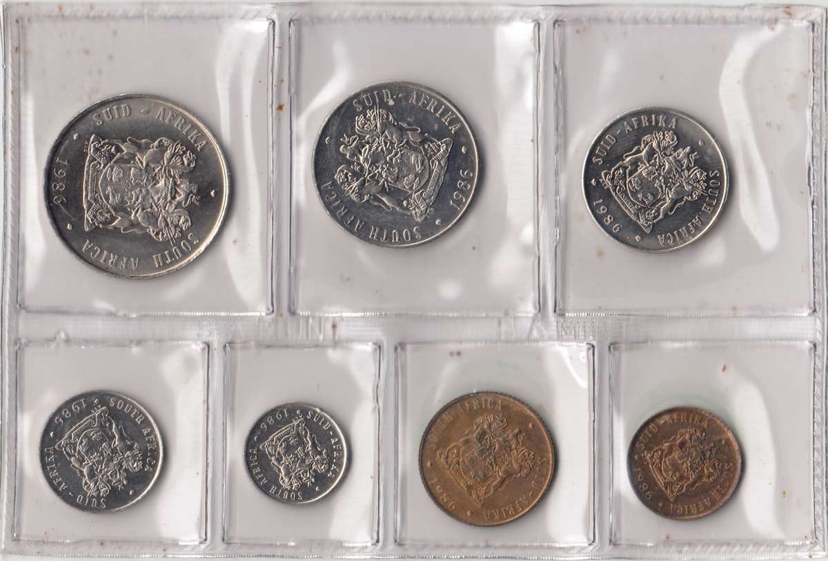 1986 MINT PACK UNC SEALED     1986-046