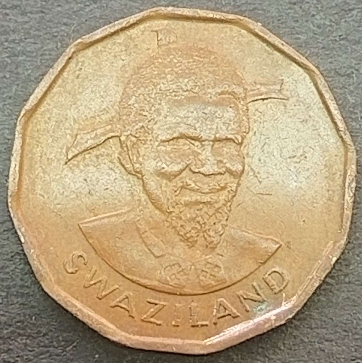 1974   1 CENT COIN       SWAZILAND                      SUN17903~