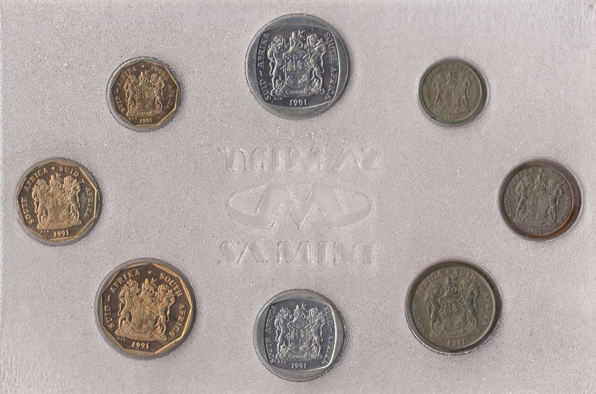 1991    SA Uncirculated Mint Pack -   SEALED     1991-054