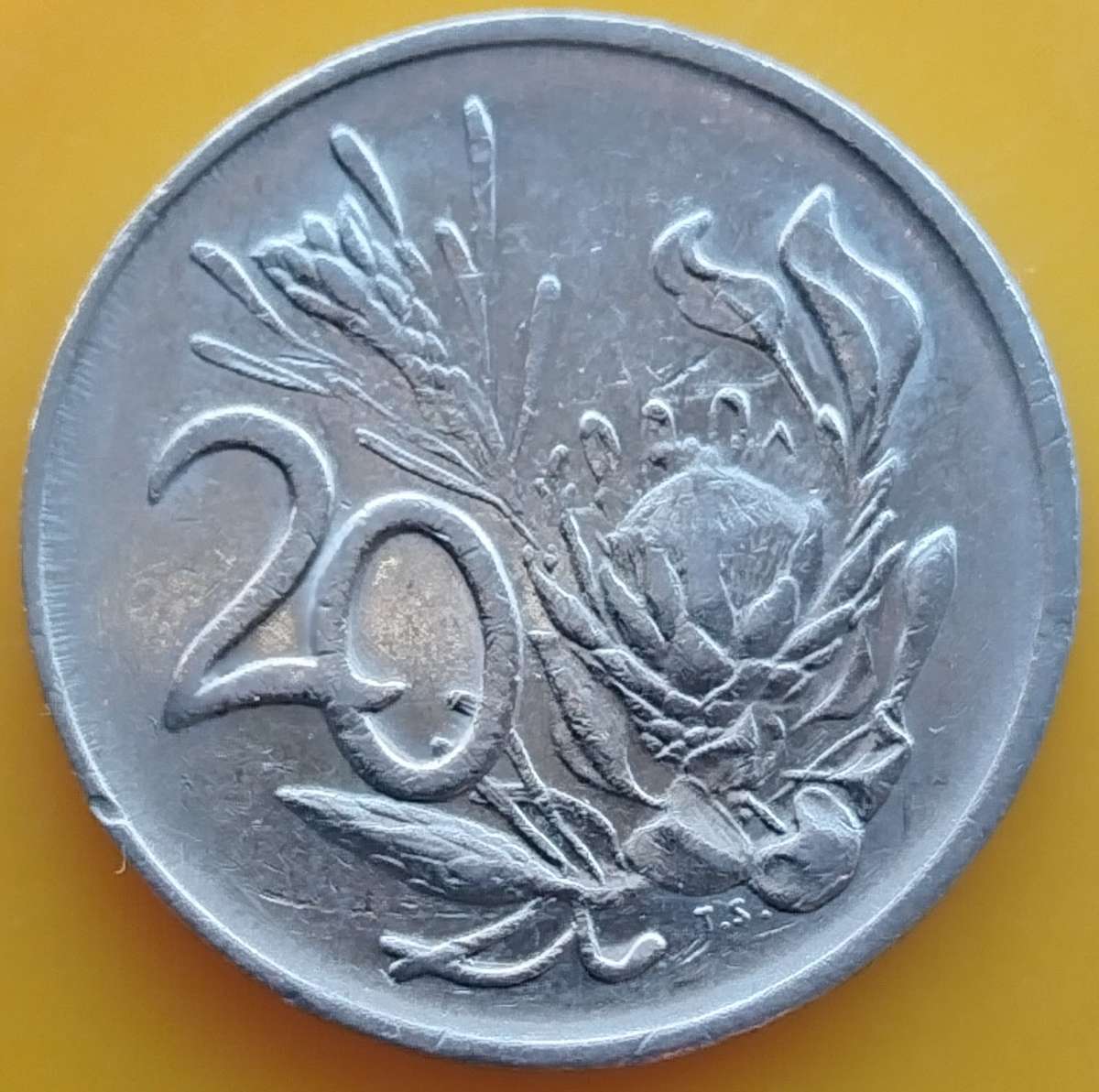 1986   20c   COIN   RSA           SUN17929