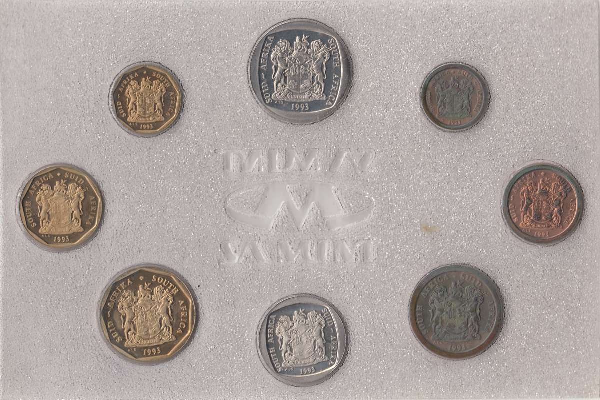 1993    SA Uncirculated Mint Pack -   SEALED     1993-066