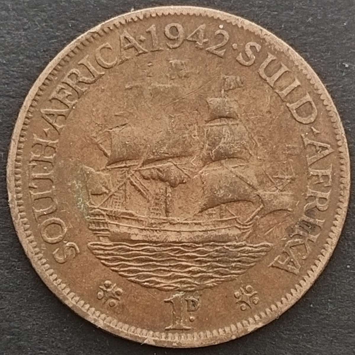 1942     PENNY  COIN        SA                       SUN17942