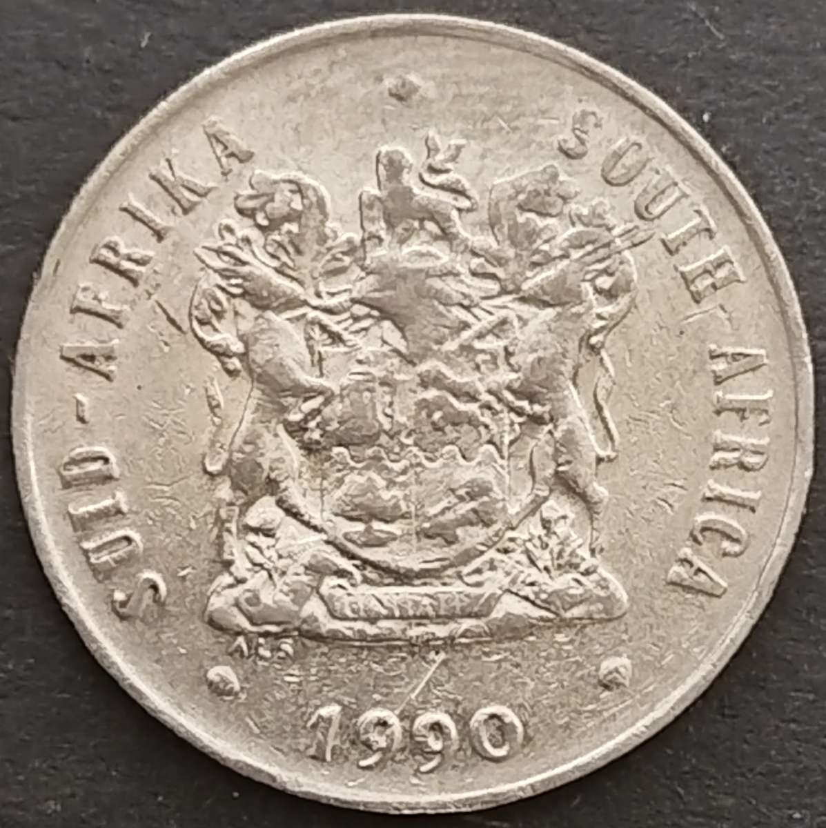 1990   20c   COIN  RSA                    SUN17944~