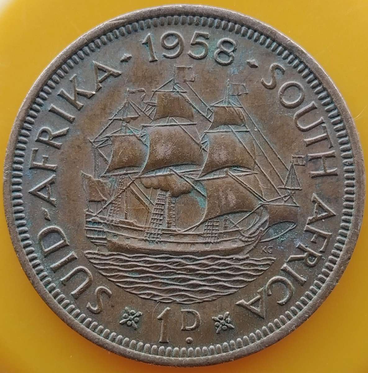 1958     PENNY  COIN        SA                       SUN18002