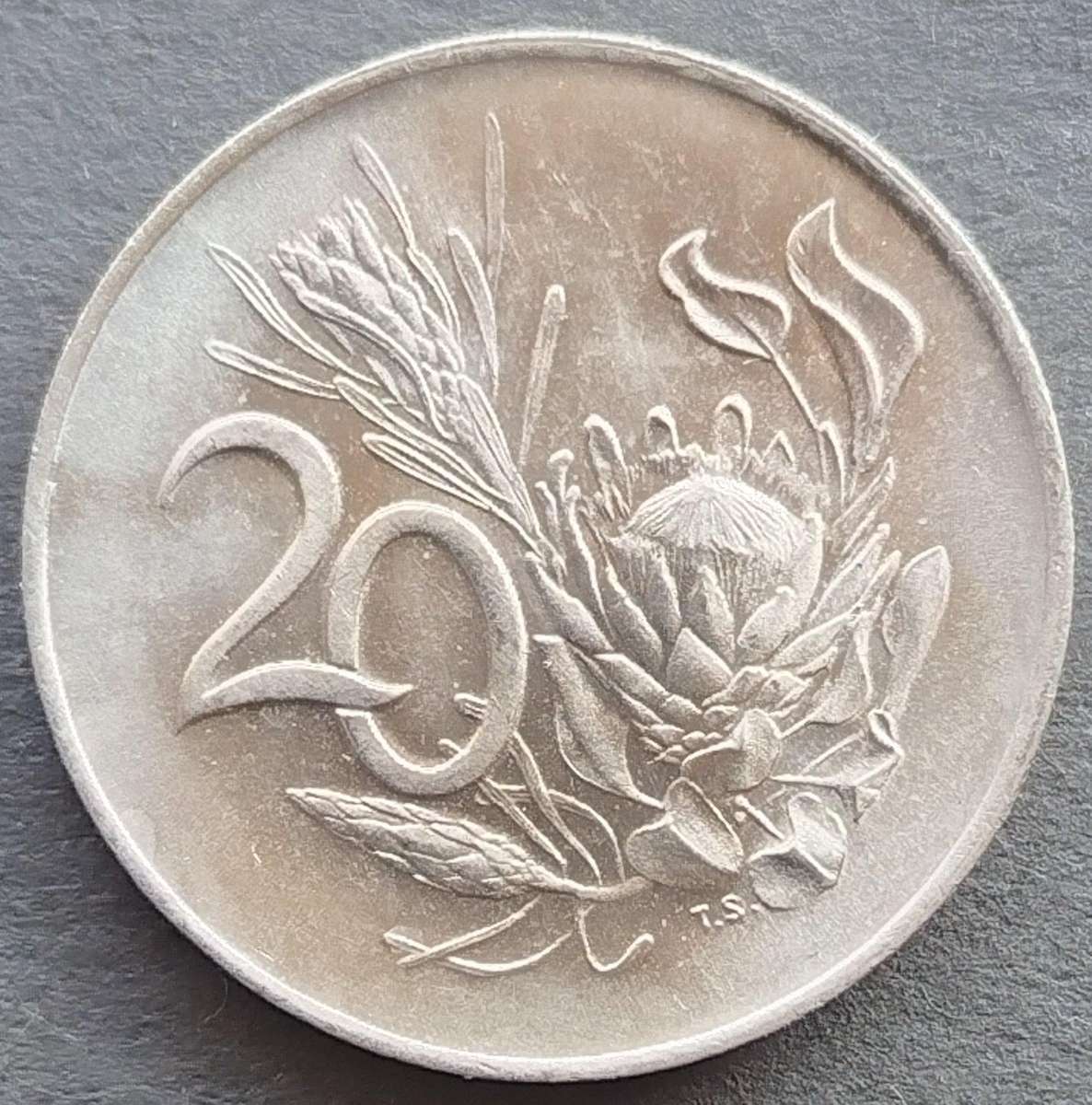 1968   20c   COIN   (Afrikaans)       SUN18145