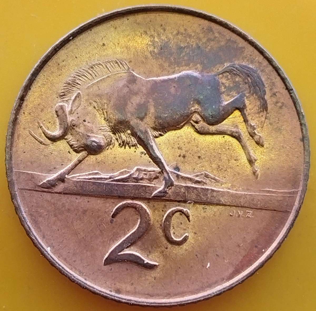1965   2c   COIN   (Afrikaans)       SUN16510~