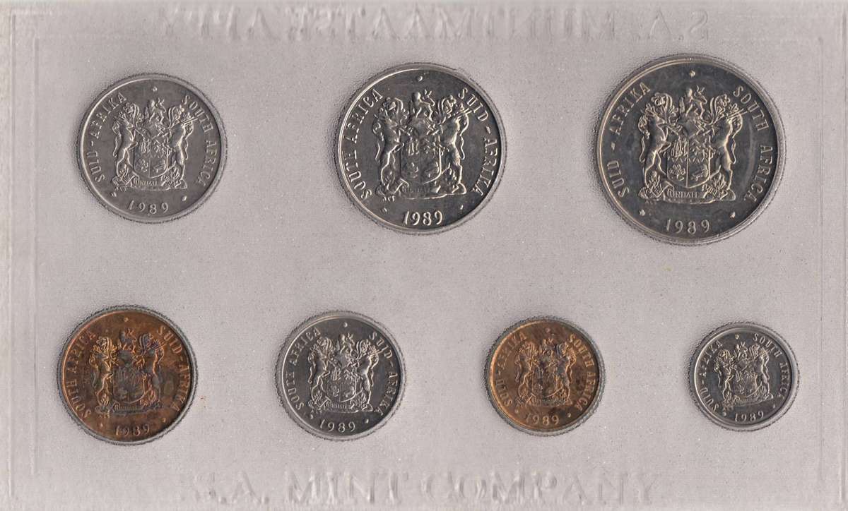 1989 MINT PACK UNC SEALED     1989-129~