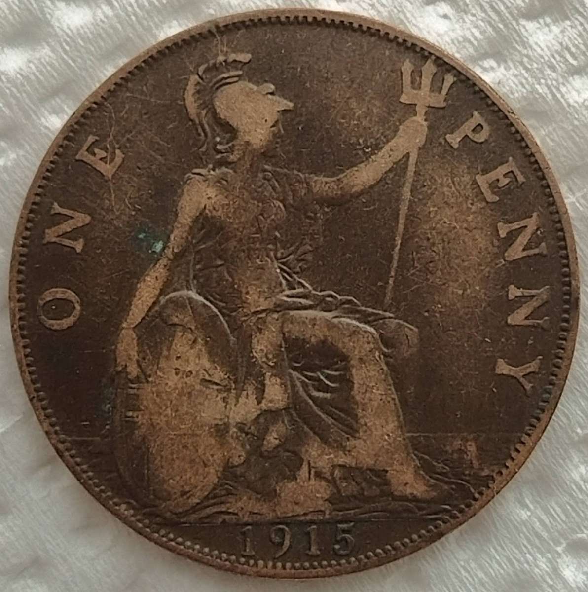 1915 -   ONE PENNY  Coin      United Kingdom         SUN18191