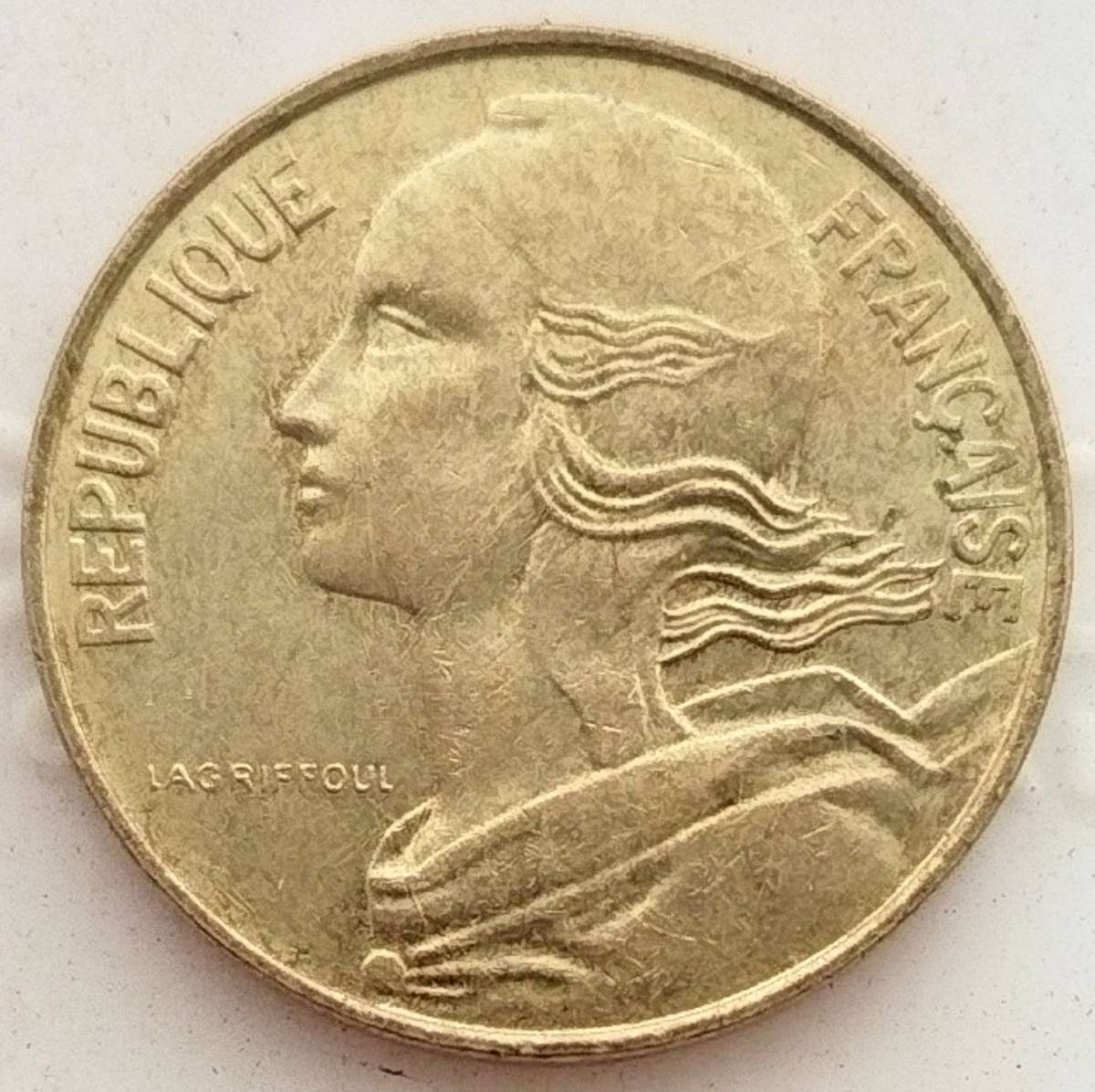 1984  10 Centimes Coin      France          SUN18214