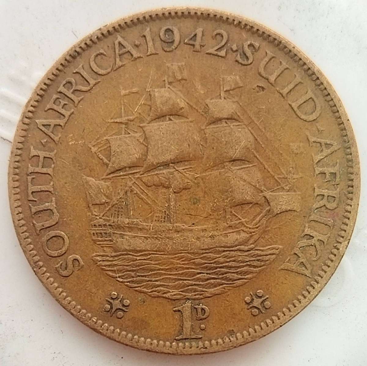 1942    PENNY  COIN        SA                       SUN18216